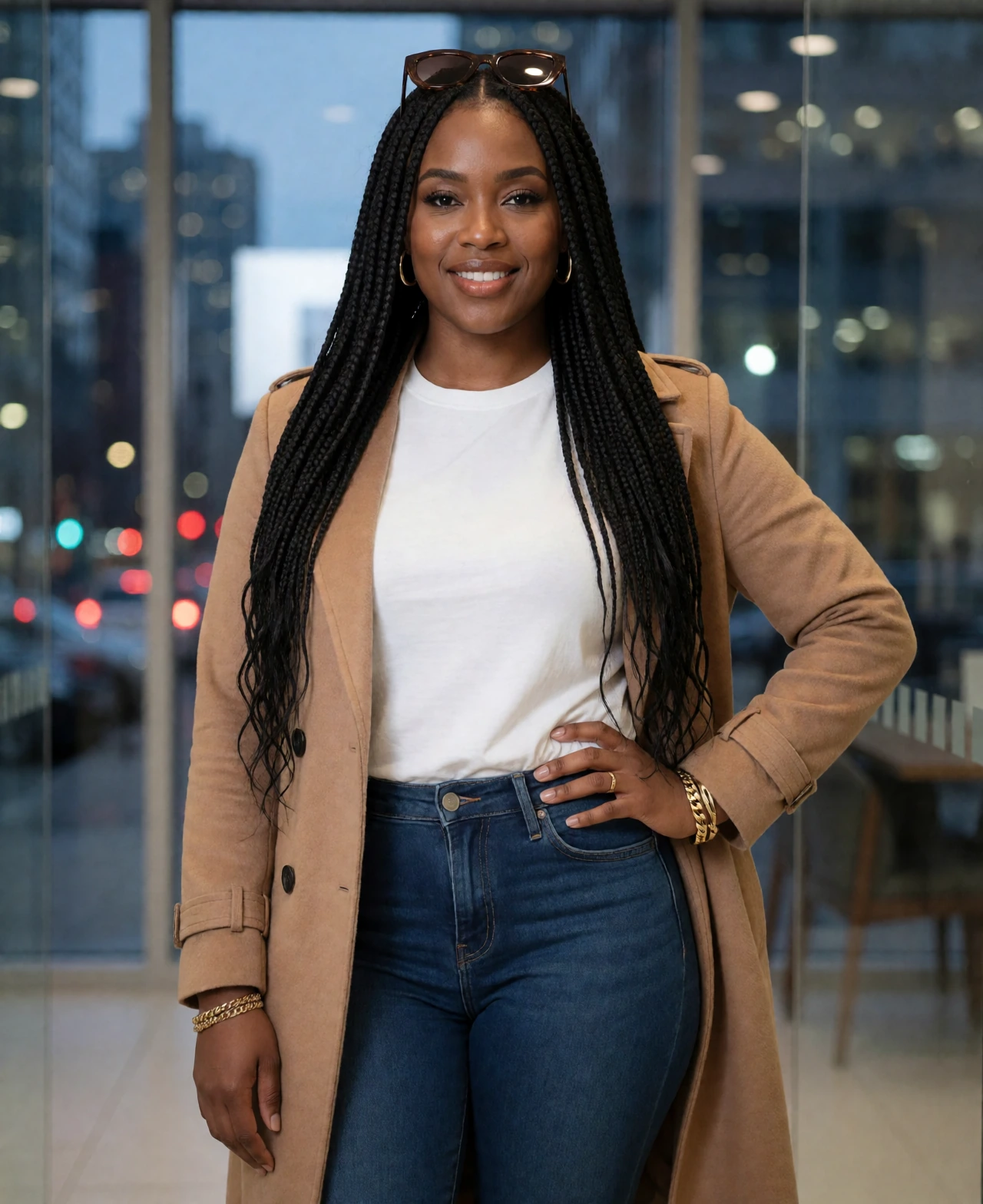 Adaeze, 29, a fictional AI model