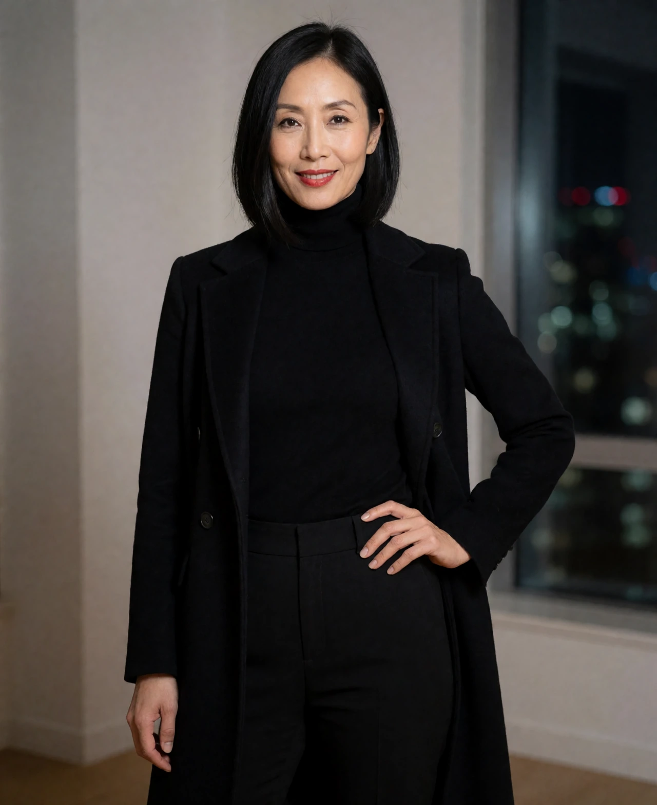 Aiko, 28, a fictional AI model