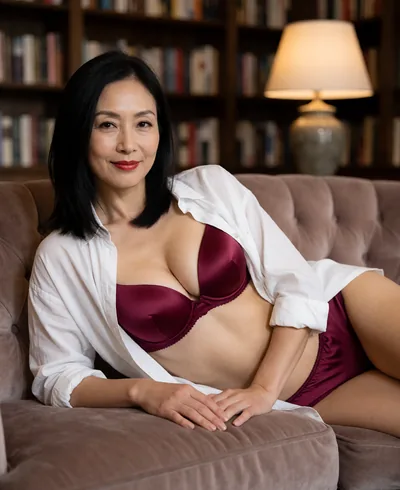 Aiko, 28, in lingerie