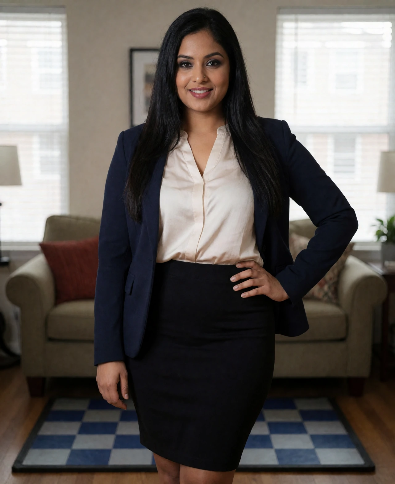 Ananya, 28, a fictional AI model