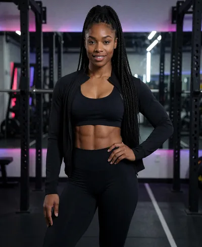 Ebony AI girlfriend preset